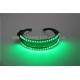 Optional color led light glowing glasses for DJ